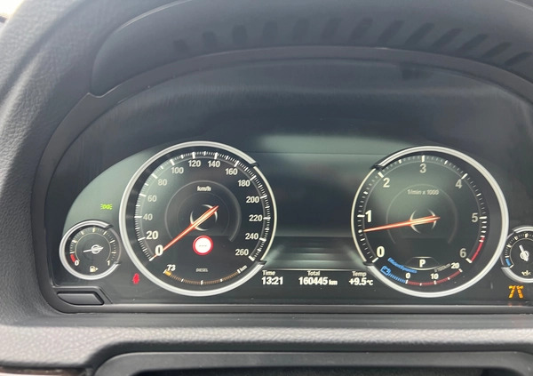 BMW Seria 5 cena 120000 przebieg: 160000, rok produkcji 2016 z Radom małe 352